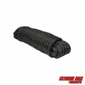 Extreme Max Extreme Max 3008.0013 Solid Braid MFP Utility Rope - 3/8" x 10', Black 3008.0013